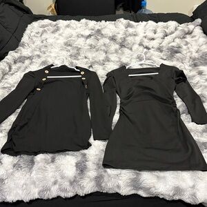 Elegant Black Women's Dress